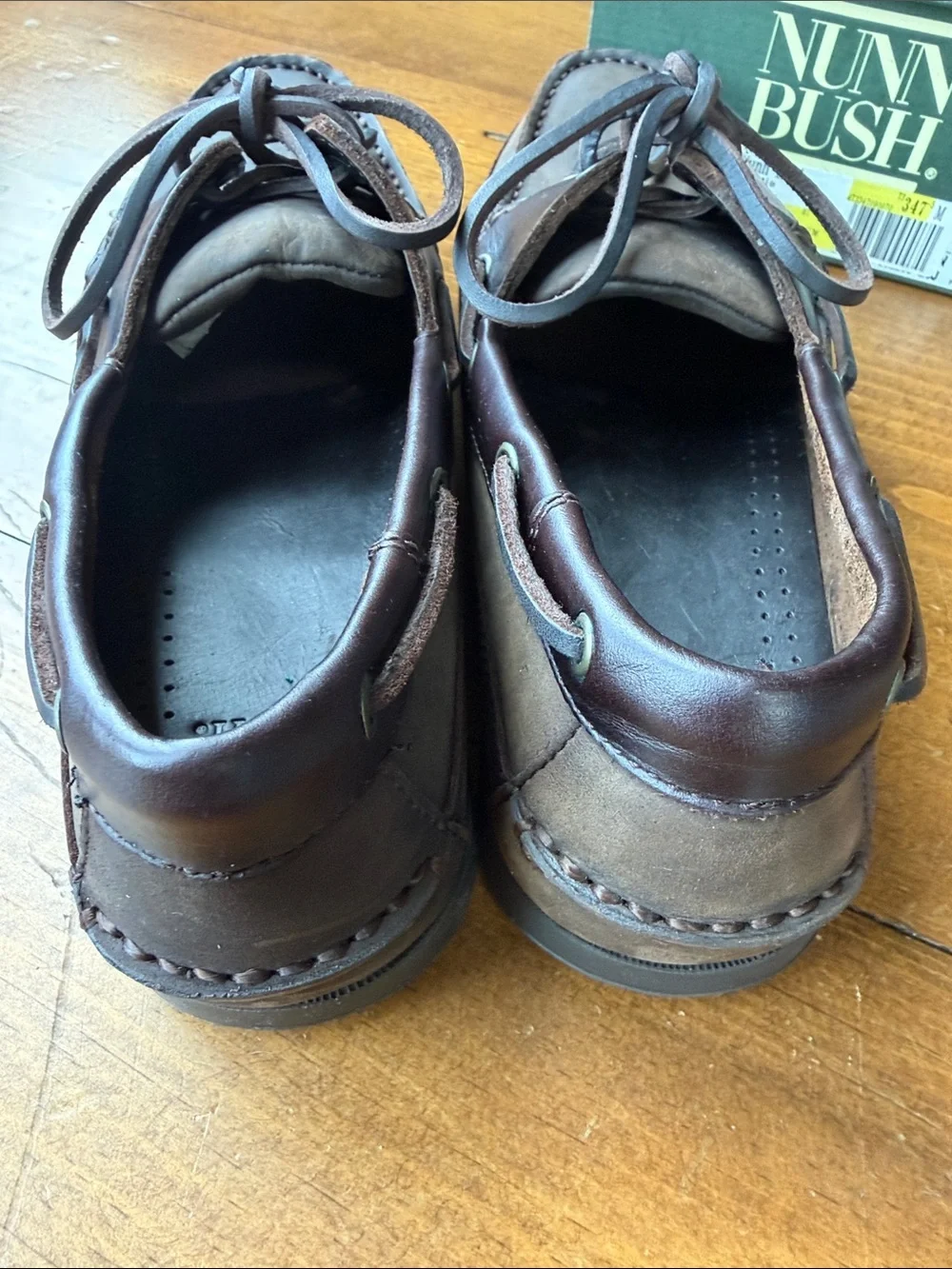 Nunn Bush Ontario Boat Shoe Loafer Brown  Sz 9